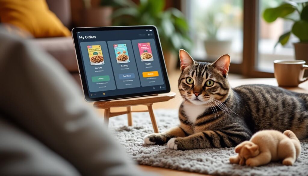 accédez à votre compte caats pour consulter et gérer facilement vos commandes de croquettes personnalisées. suivez vos livraisons, modifiez vos préférences et simplifiez l’alimentation de votre chat.